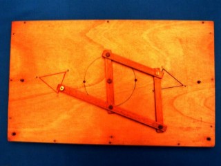Pantografo per simmetria centrale